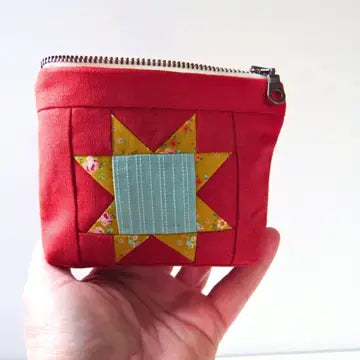 Quilted Zipper Bag - Medium