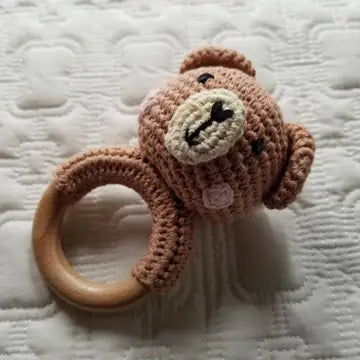 Hand Crochet Rattle Toy