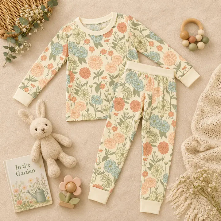 Summer Garden Pajama Set
