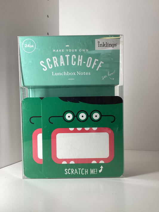 Scratch off Lunchbox Notes