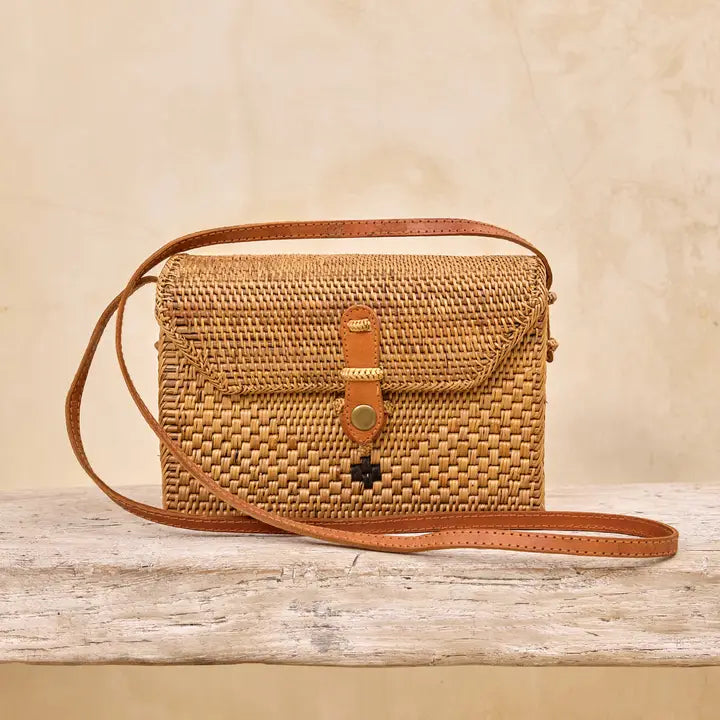 Ata Vine Box Crossbody Bag