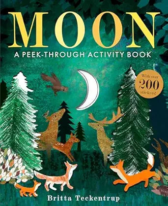 Moon Peak-Through Book
