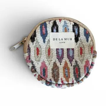 De La Round Coin Purse
