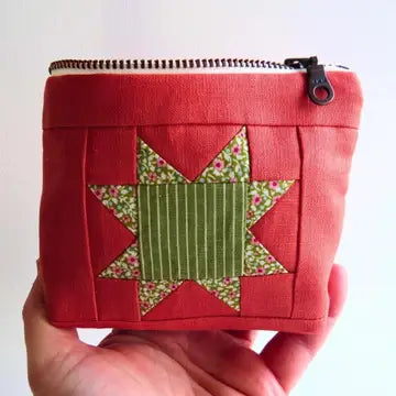 Quilted Zipper Bag - Medium