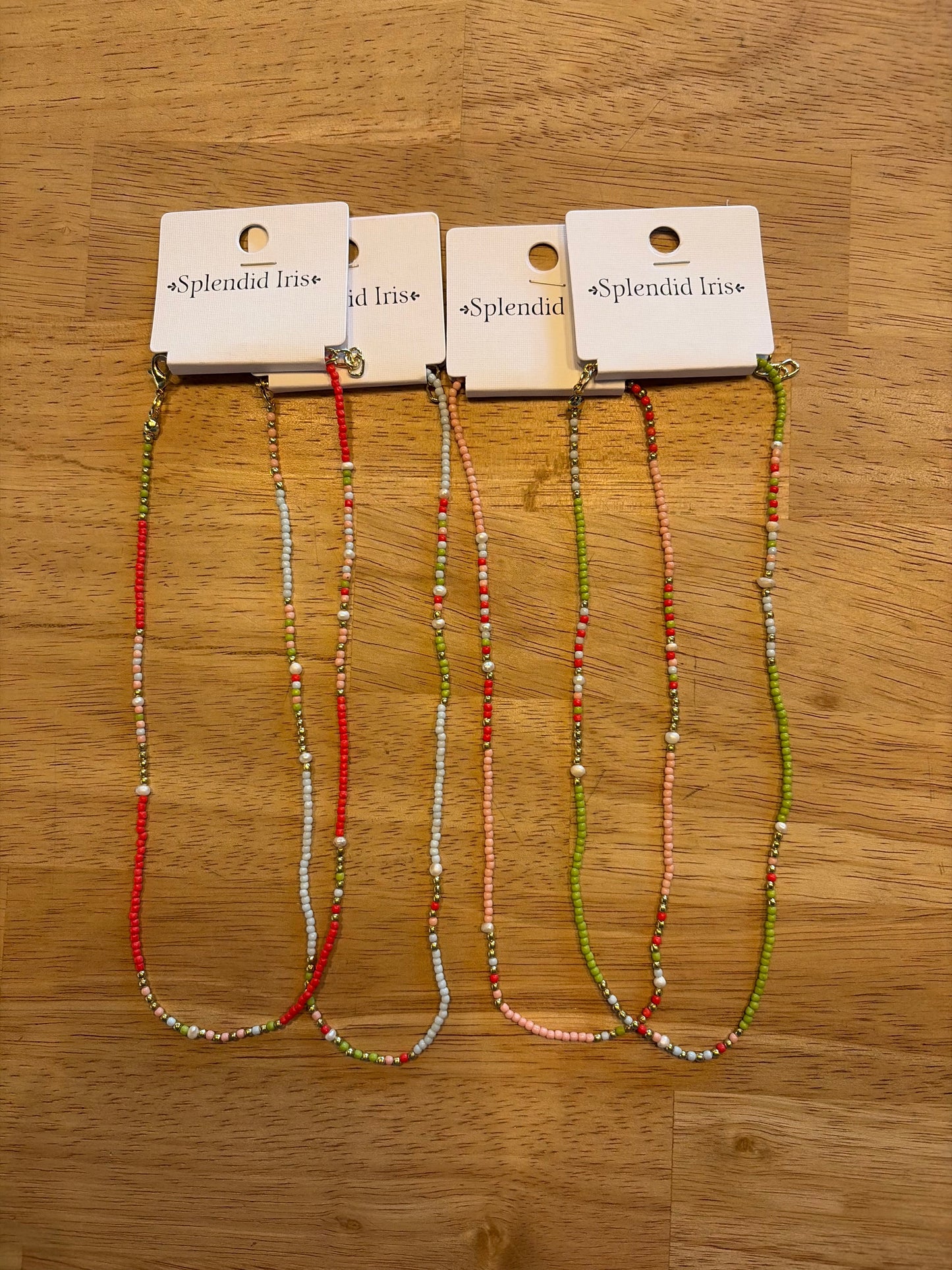 Seed Bead Fresh Water Pearl Necklace