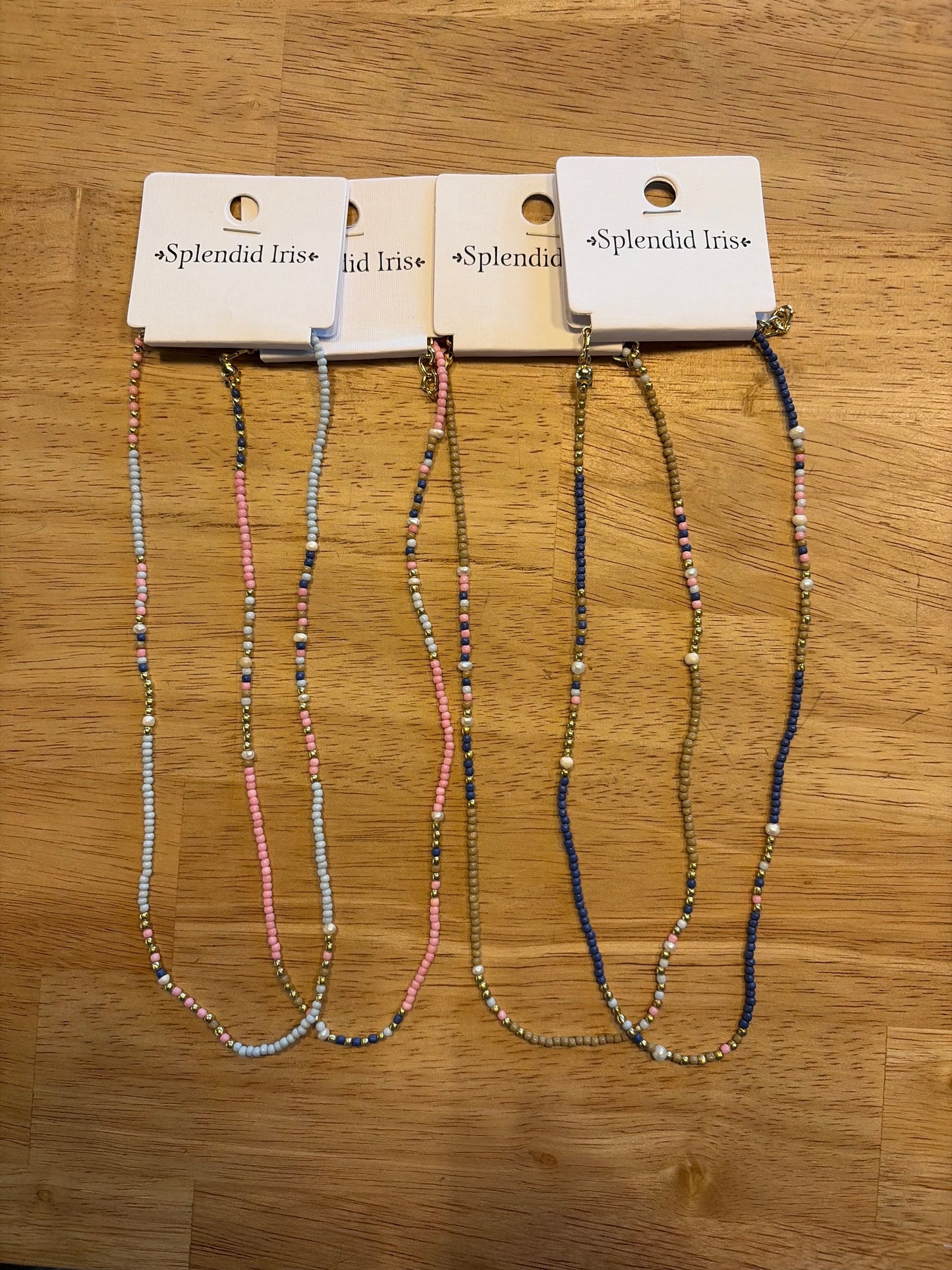 Seed Bead Fresh Water Pearl Necklace