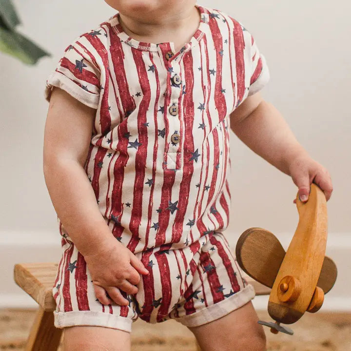Stars and Stripes Romper