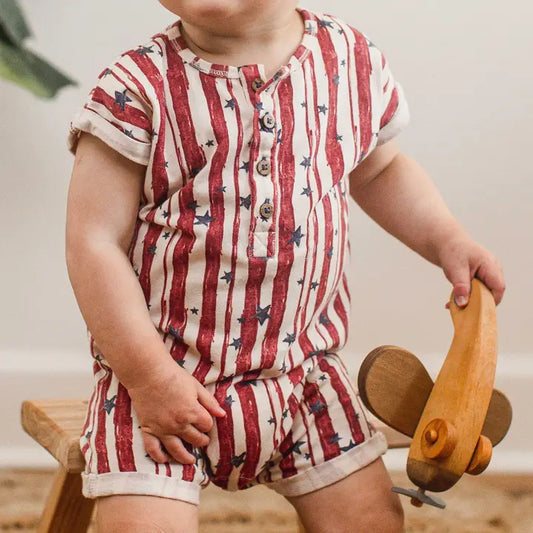 Stars and Stripes Romper
