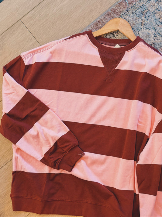 Classic Stripe Crew SW