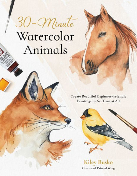 30 Minute Watercolor Animals
