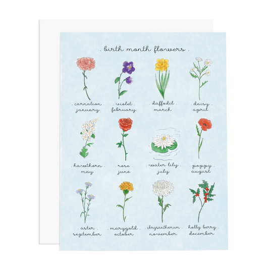 Birth Month Flowers