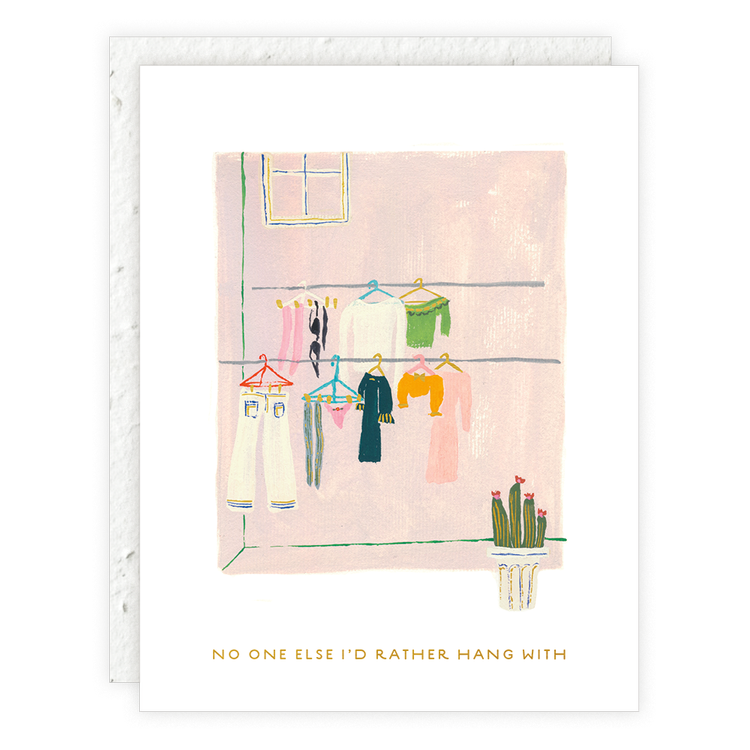 Hang With Friendship Card