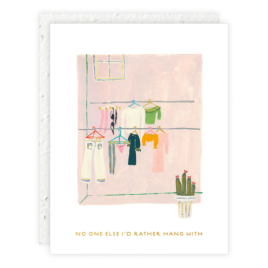 Hang With Friendship Card