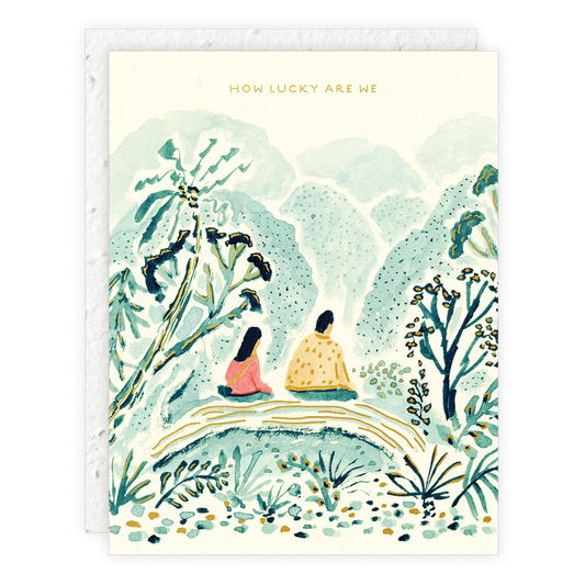 How Lucky Are We Card