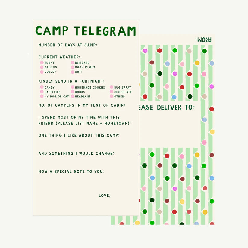 Notes From Camp Stationary Kit