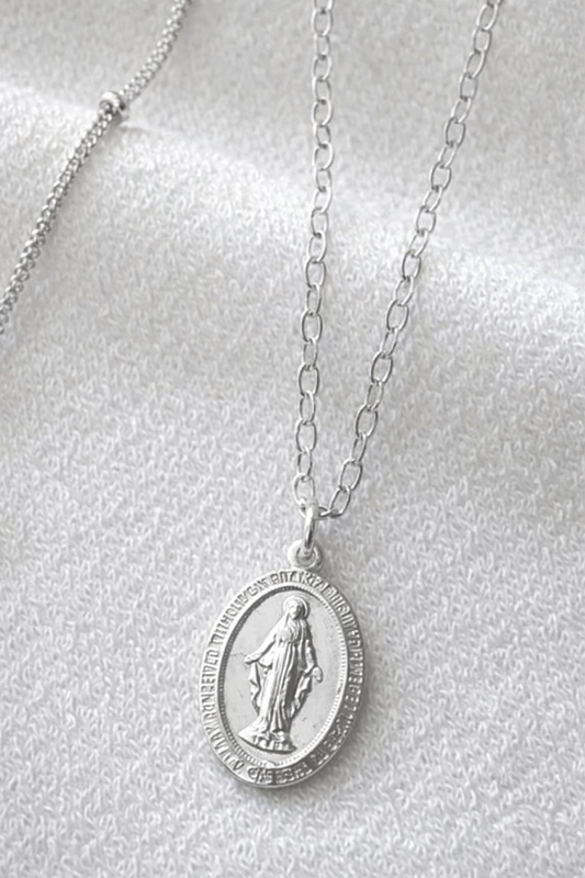 Mother Virgin Mary Necklace