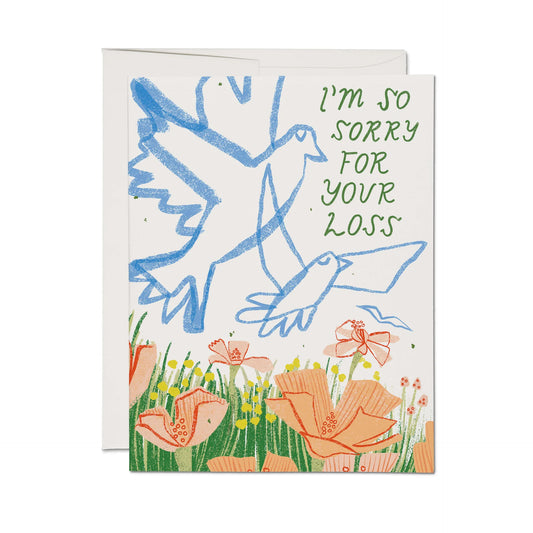 Bird Sorry Card