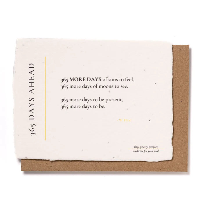 Plantable Wildflower Card