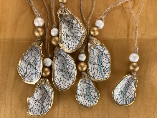 Skaneateles Shell Ornaments