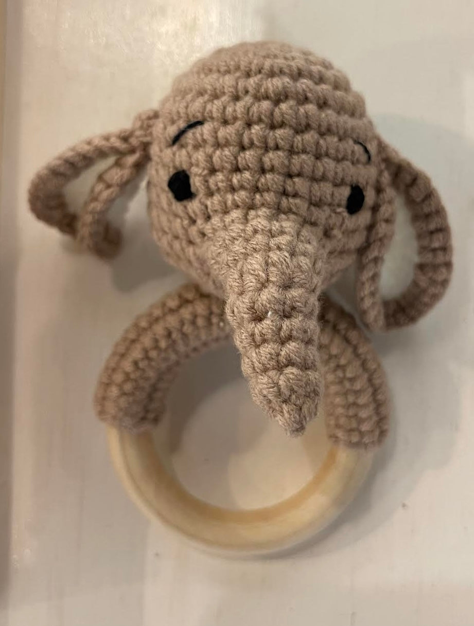 Hand Crochet Rattle Toy