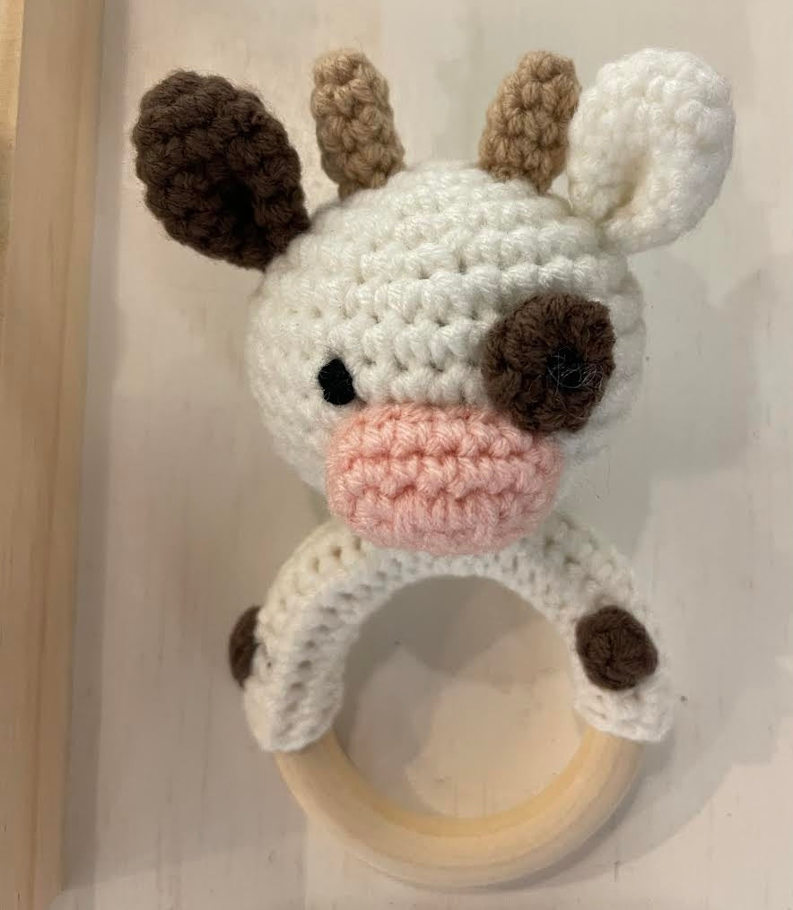 Hand Crochet Rattle Toy