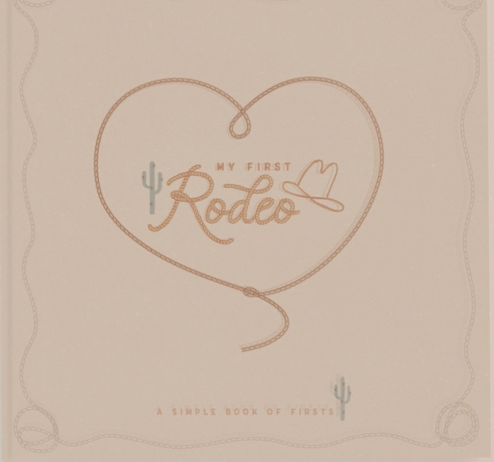 My First Rodeo Baby Book