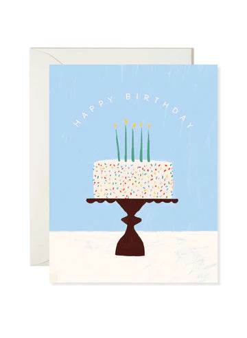 Classy Cake Birthday Card