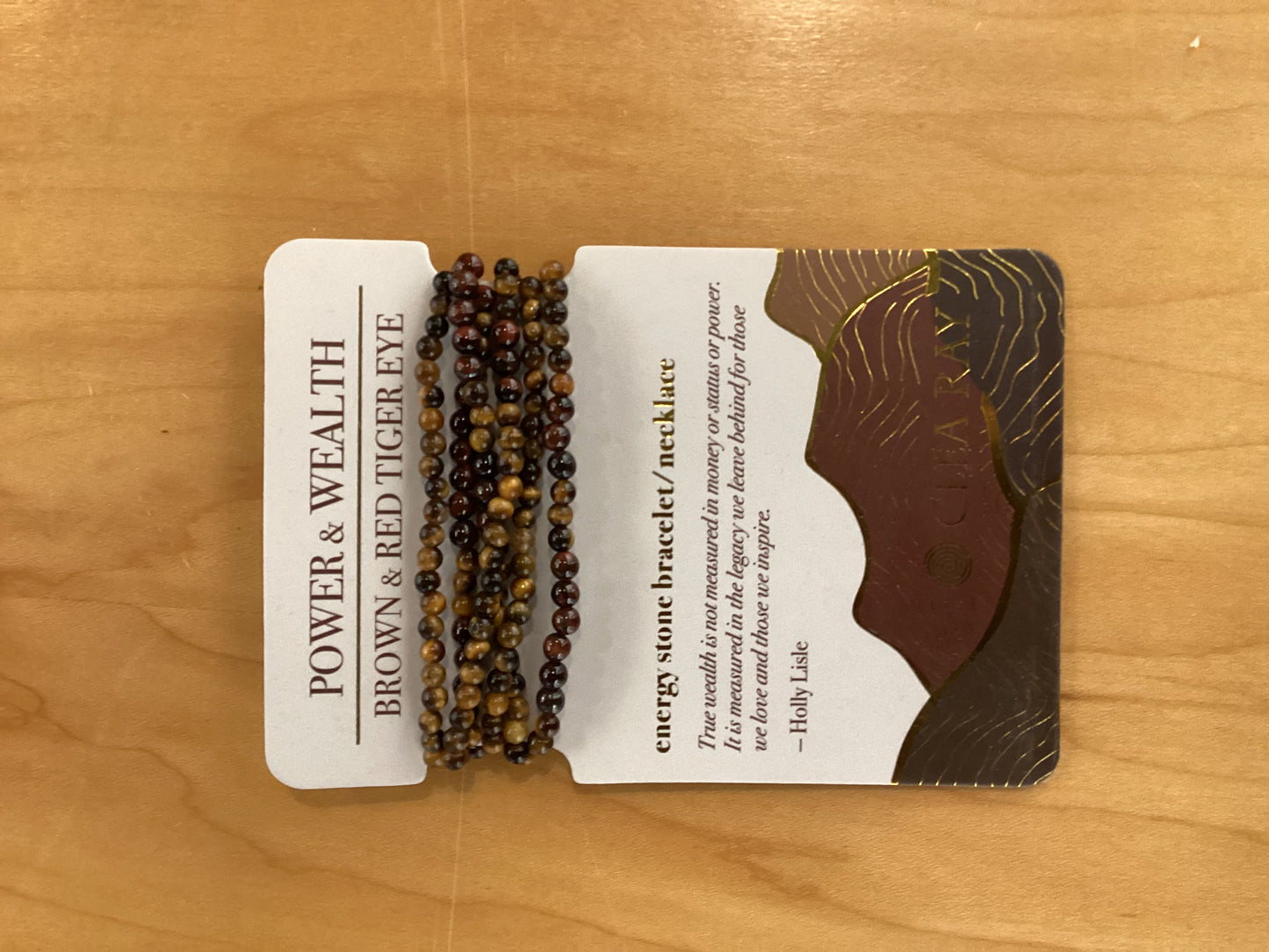 Clea Ray Energy Stone Bracelet/Necklace