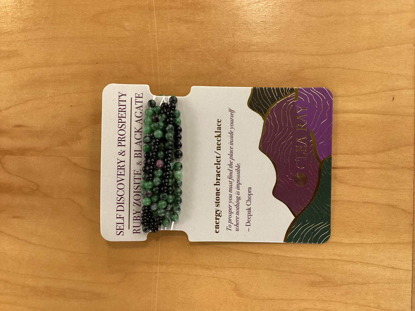 Clea Ray Energy Stone Bracelet/Necklace