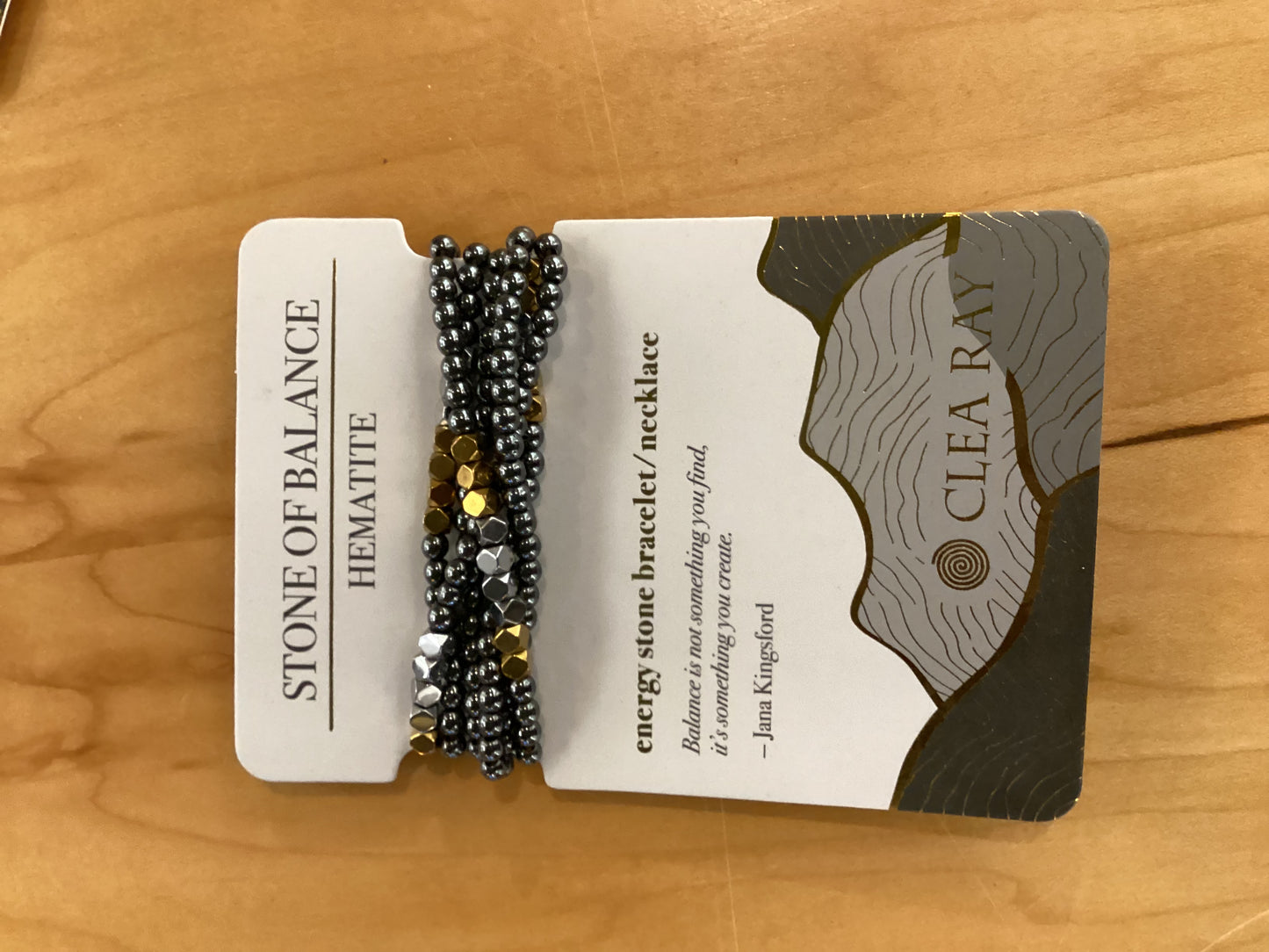 Clea Ray Energy Stone Bracelet/Necklace