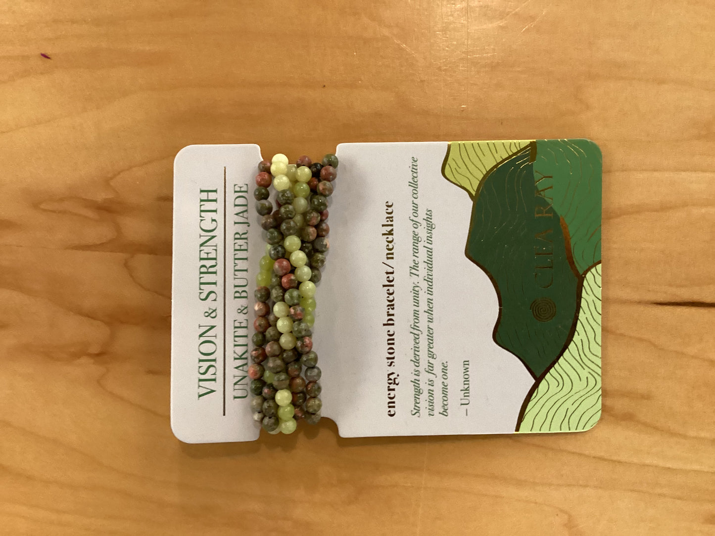 Clea Ray Energy Stone Bracelet/Necklace
