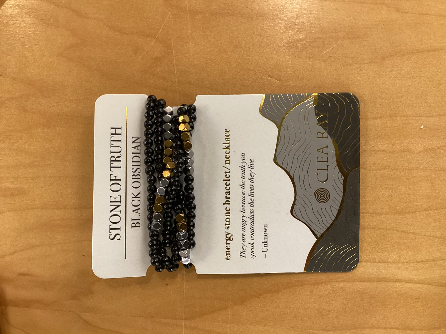Clea Ray Energy Stone Bracelet/Necklace