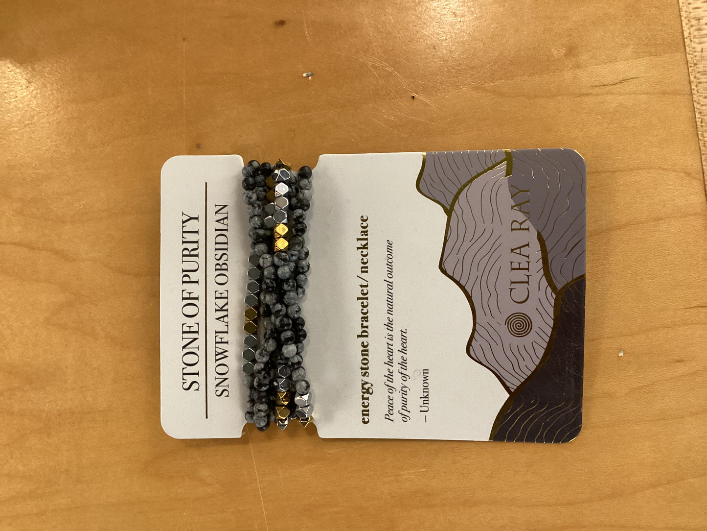 Clea Ray Energy Stone Bracelet/Necklace