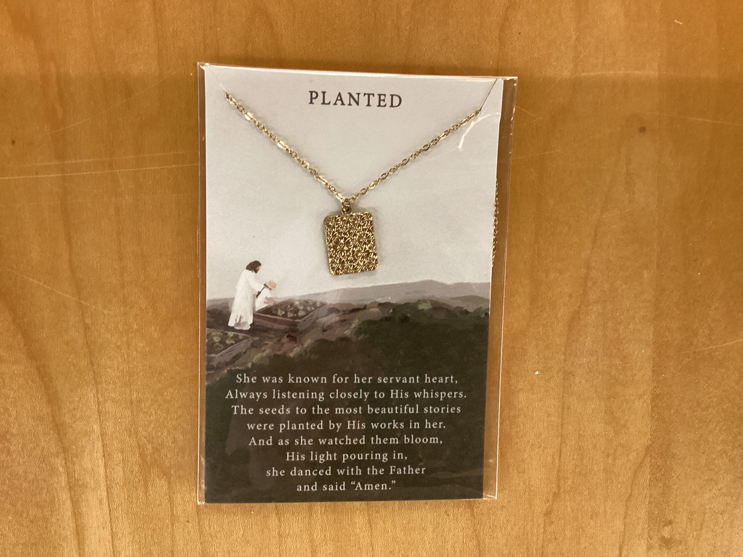 Gold Plated Brass Necklace