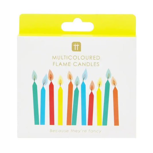 Multicolor Flame Candles