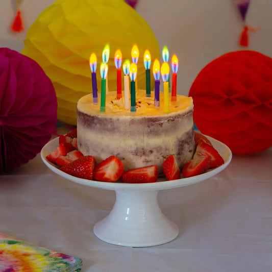 Multicolor Flame Candles
