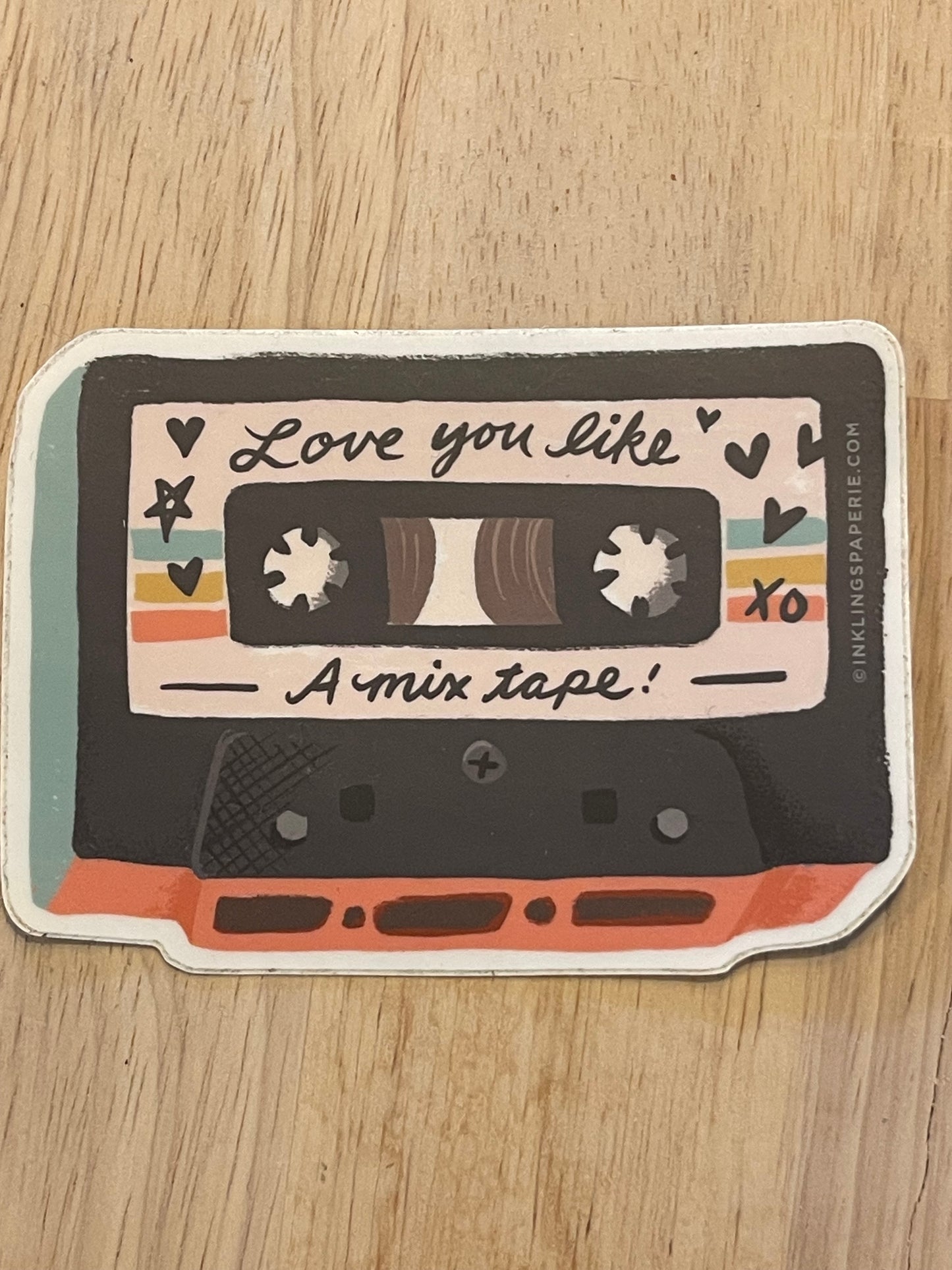Mix Tape Sticker
