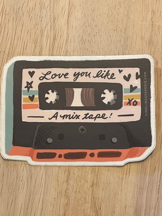 Mix Tape Sticker