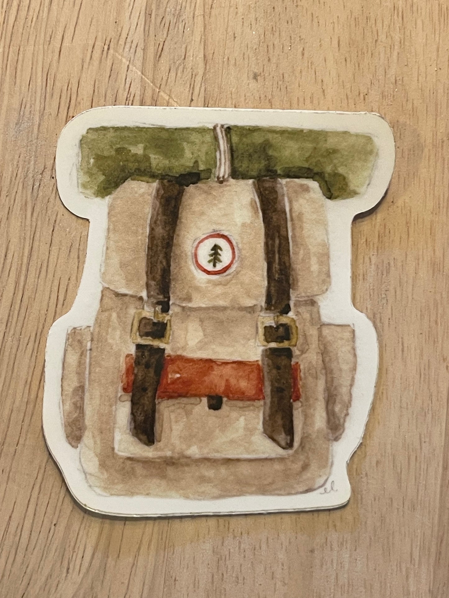 Watercolor Sticker