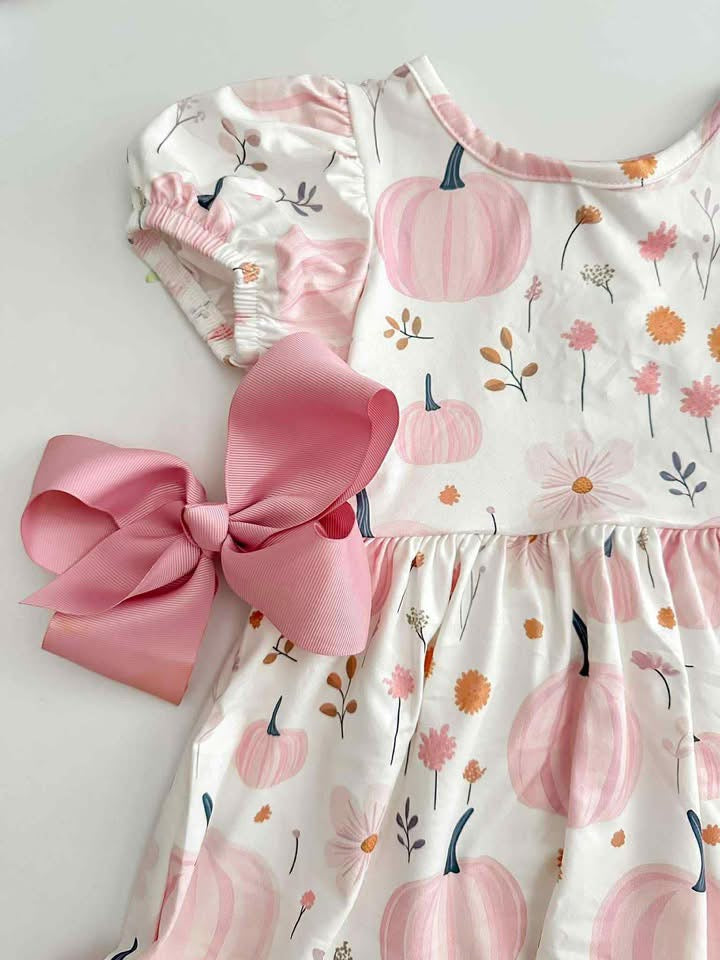 Pink Pumpkin Dress