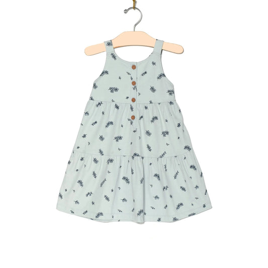 Tiered Tank Dress - Eucalyptus