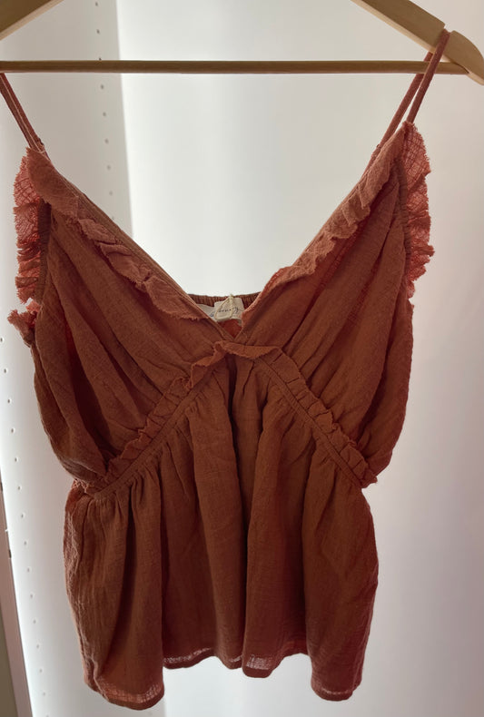Ruffle Tank