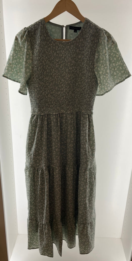 Blue Floral Dress