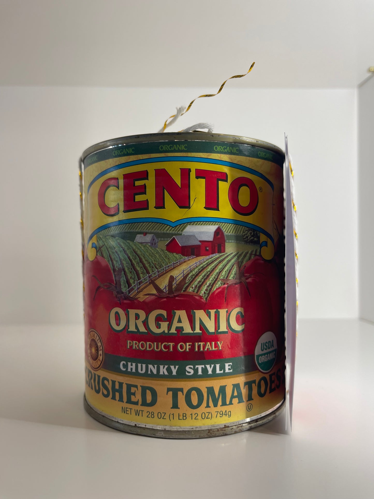 Tomato Tin Candle