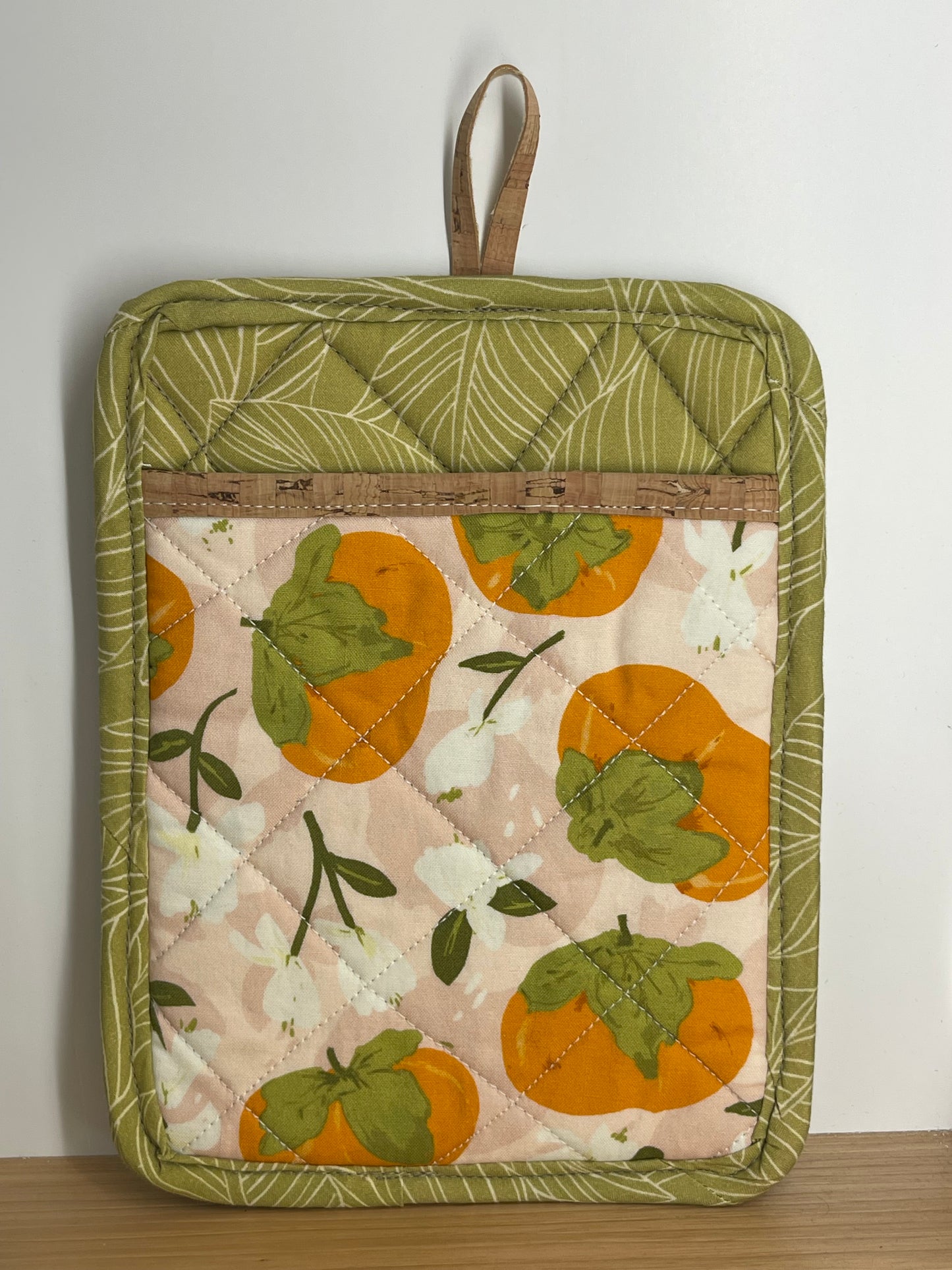 Cork and Cotton Potholders