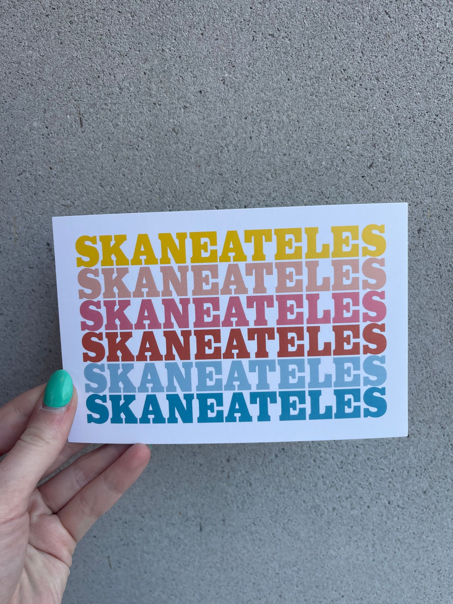 Skaneateles Post Card