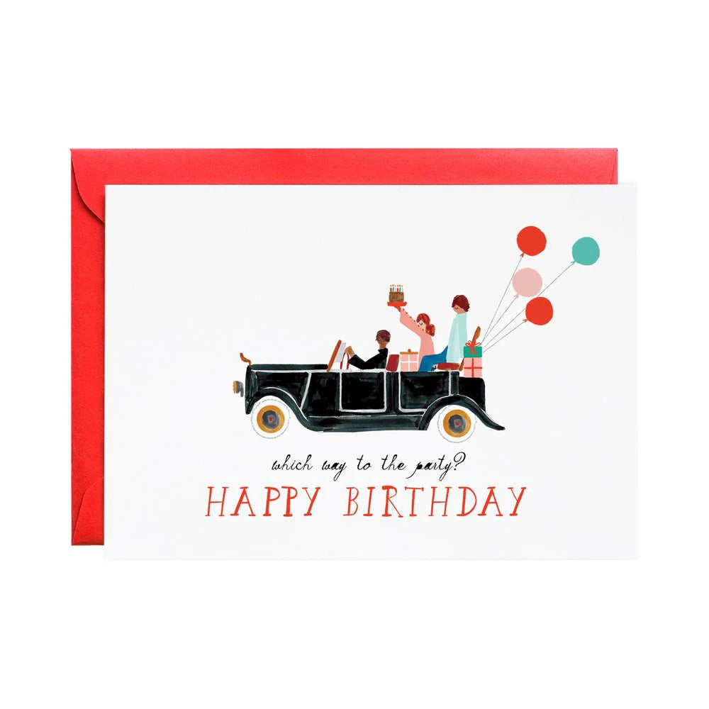 Bday Car Card