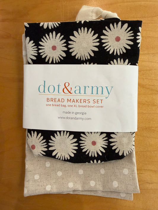 Bread Bag & Bowl Cover Set