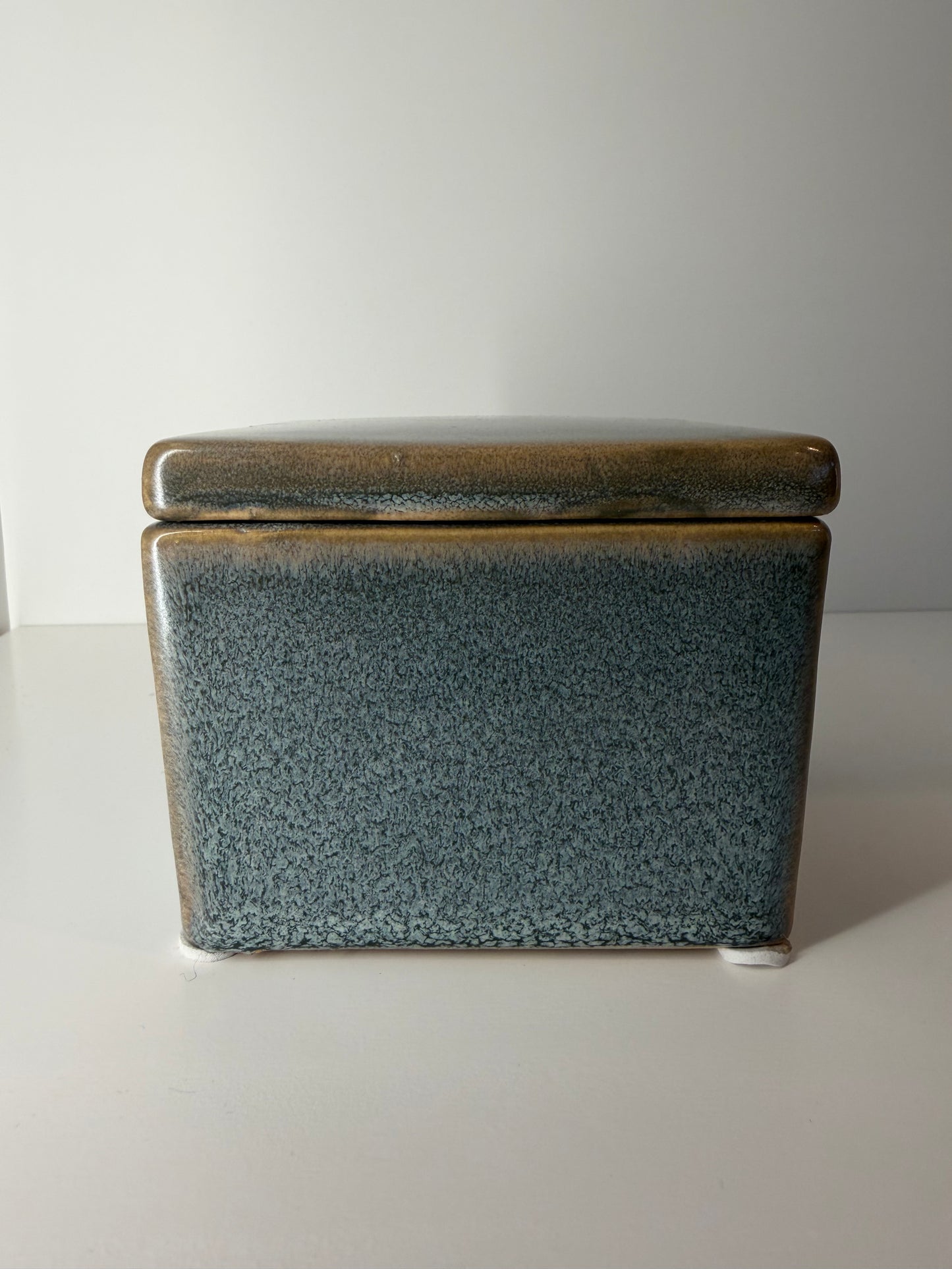 Ceramic Square Container with Lid