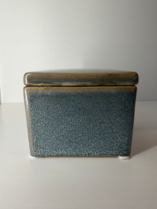 Ceramic Square Container with Lid